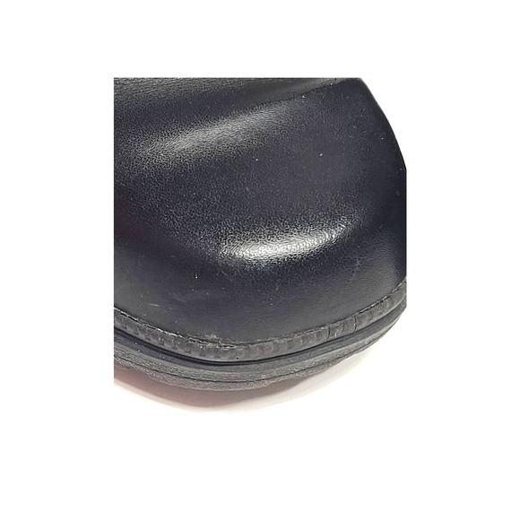 Milwaukee black leather biker boots size 9 - Picture 3 of 10